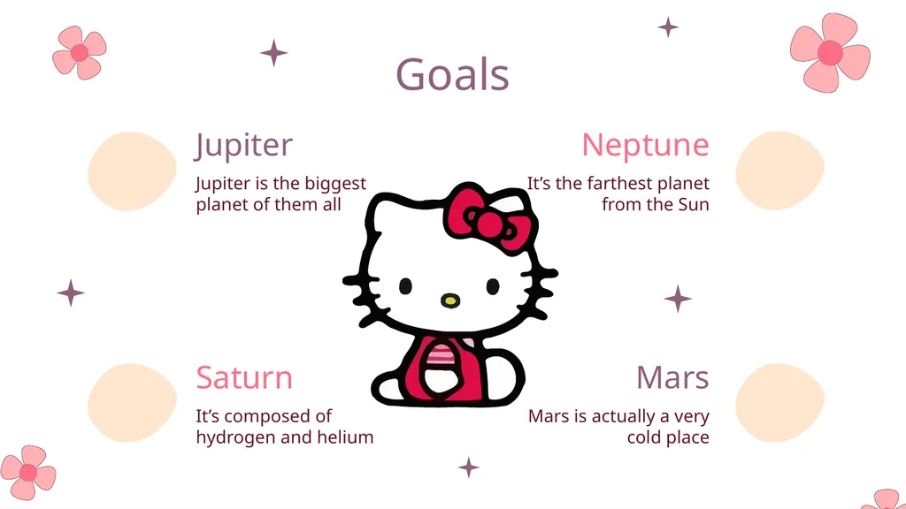 Hello Kitty Here is where your presentation begins - slide 18 of 52