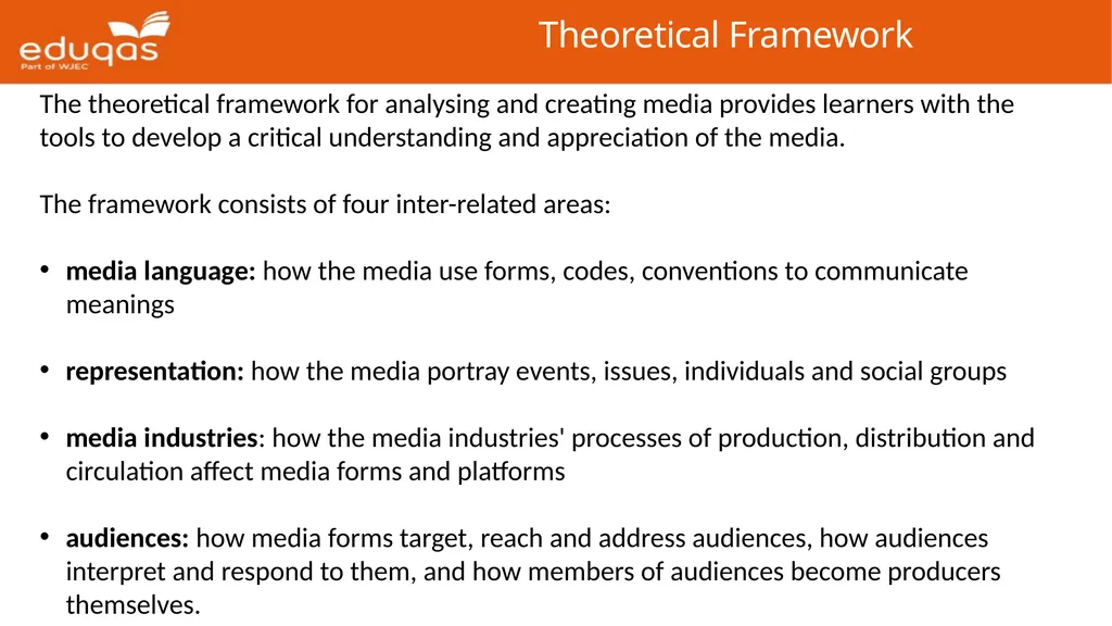 Eduqas GCE Media Studies First Teaching: 2017 - slide 5 of 37