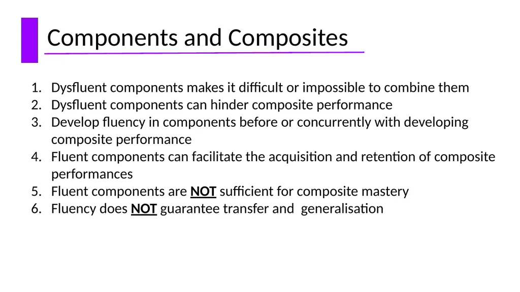 The Instructional Hierarchy: A framework for - slide 17 of 38