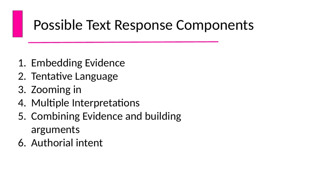 The Instructional Hierarchy: A framework for - slide 30 of 38