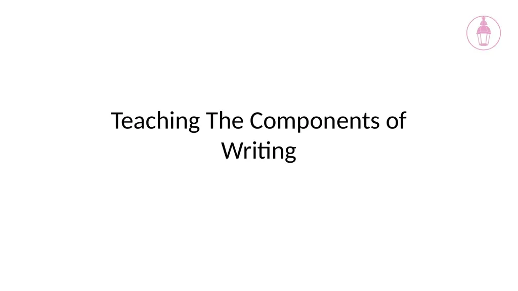 The Instructional Hierarchy: A framework for - slide 21 of 38
