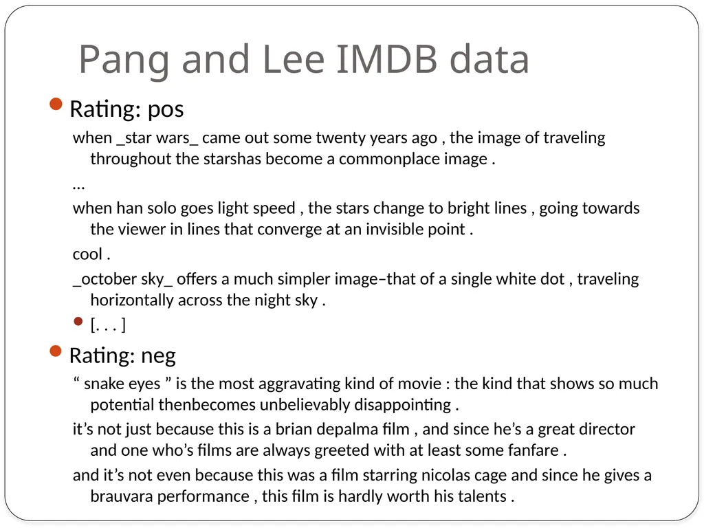 Dan Jurafsky Lecture 1: Sentiment Lexicons and - slide 14 of 74