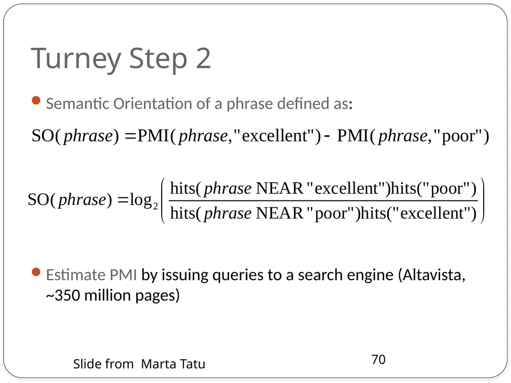 Dan Jurafsky Lecture 1: Sentiment Lexicons and - slide 70 of 74