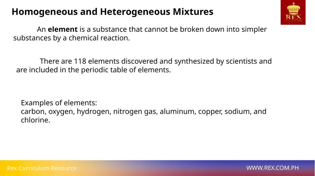 Homogeneous and Heterogeneous Mixtures Homogeneous - slide 3 of 12