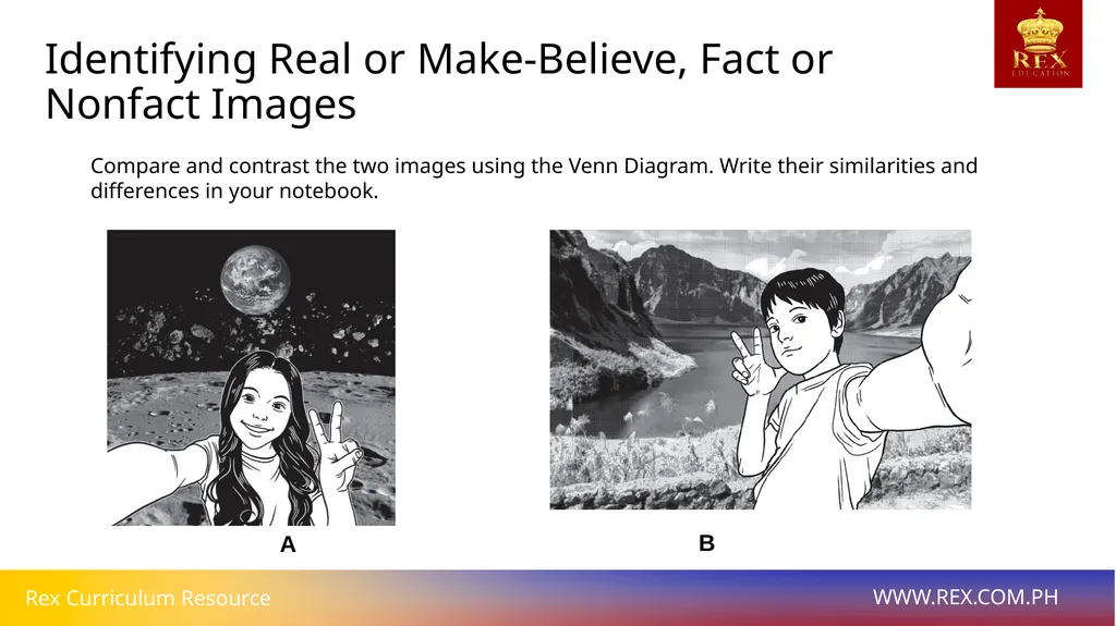 Identifying Real or Make-Believe, Fact or Nonfact - slide 7 of 10