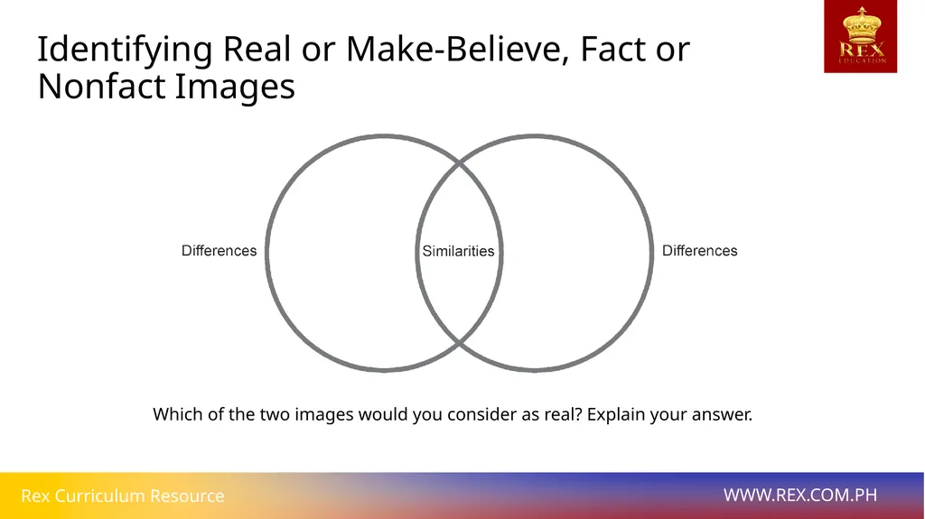 Identifying Real or Make-Believe, Fact or Nonfact - slide 8 of 10