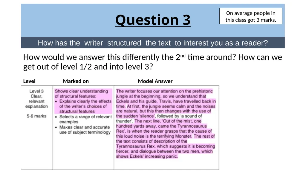 November Paper 1 Exam Question 1 Read again the - slide 12 of 23