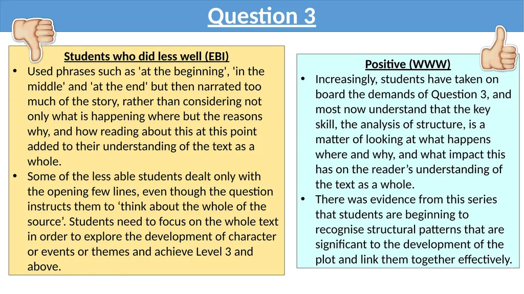 November Paper 1 Exam Question 1 Read again the - slide 11 of 23