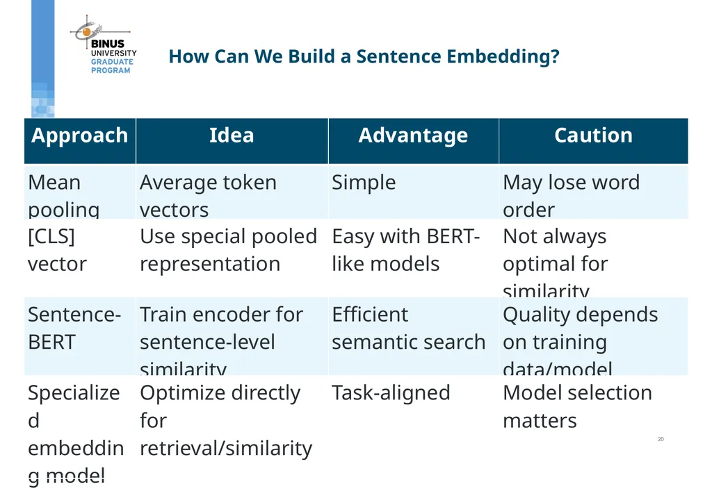 COMP9019046 Semantic Representation, Tokenization - slide 41 of 47