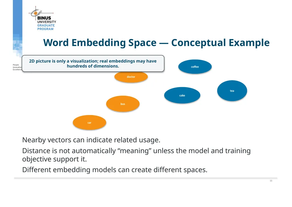 COMP9019046 Semantic Representation, Tokenization - slide 36 of 47