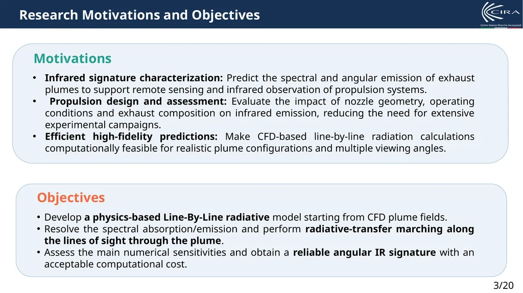 A CFD-to-Radiation Framework for Line-by- Line - slide 3 of 20