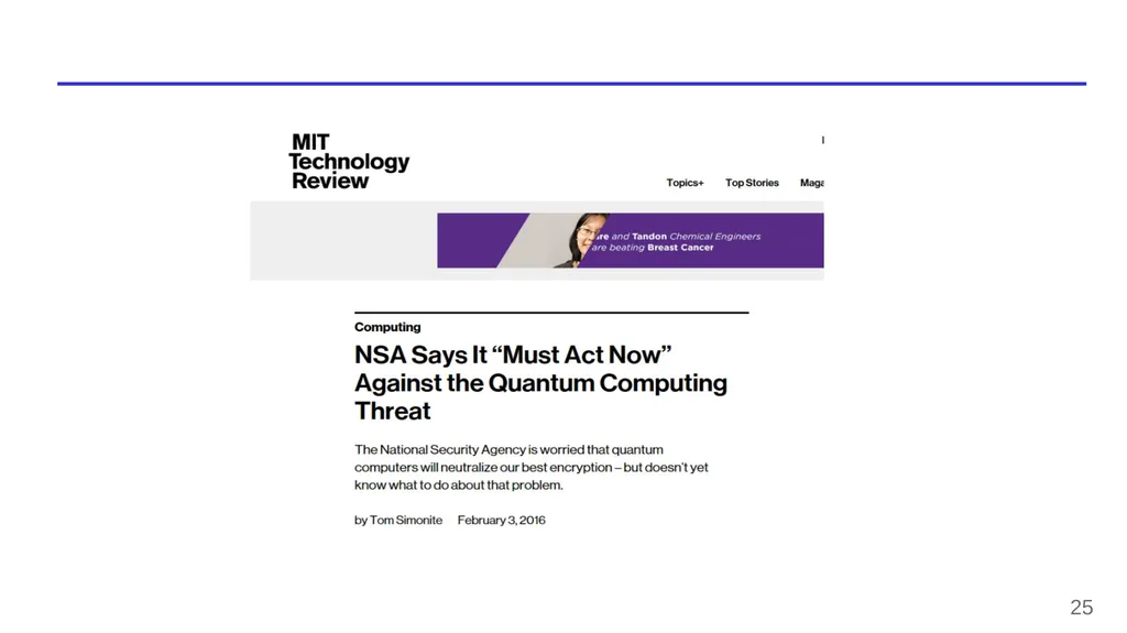 Lecture 13 – Quantum computers, Shor’s algorithm, - slide 25 of 34