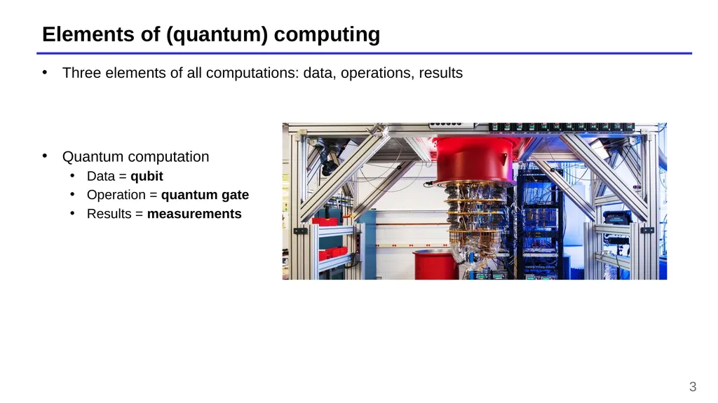 Lecture 13 – Quantum computers, Shor’s algorithm, - slide 3 of 34