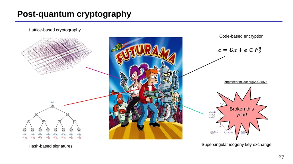 Lecture 13 – Quantum computers, Shor’s algorithm, - slide 27 of 34
