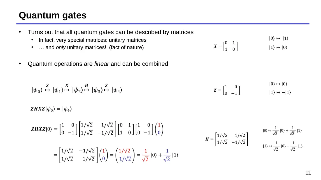 Lecture 13 – Quantum computers, Shor’s algorithm, - slide 11 of 34