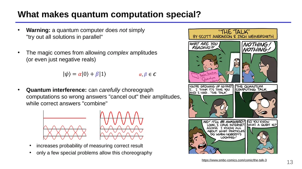 Lecture 13 – Quantum computers, Shor’s algorithm, - slide 13 of 34