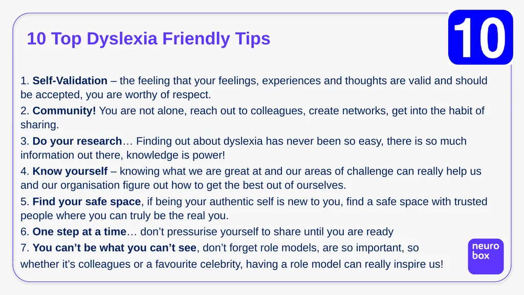A Deep Dive into Dyslexia Presented by Donna - slide 26 of 30