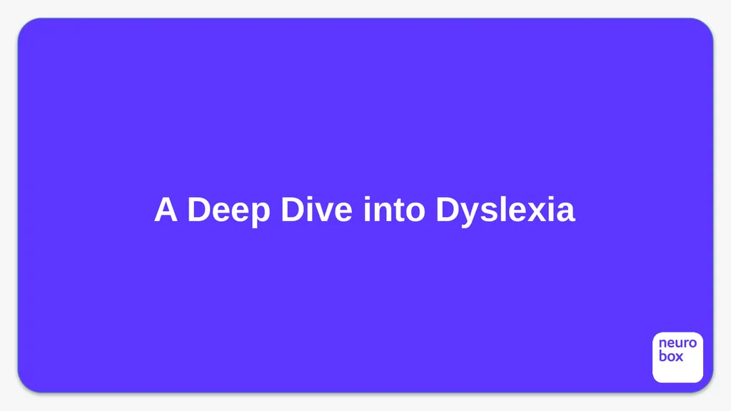 A Deep Dive into Dyslexia Presented by Donna - slide 4 of 30