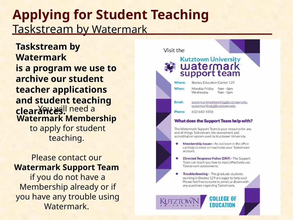 Welcome Cooperating Teachers 2020 Welcome Student - slide 11 of 52