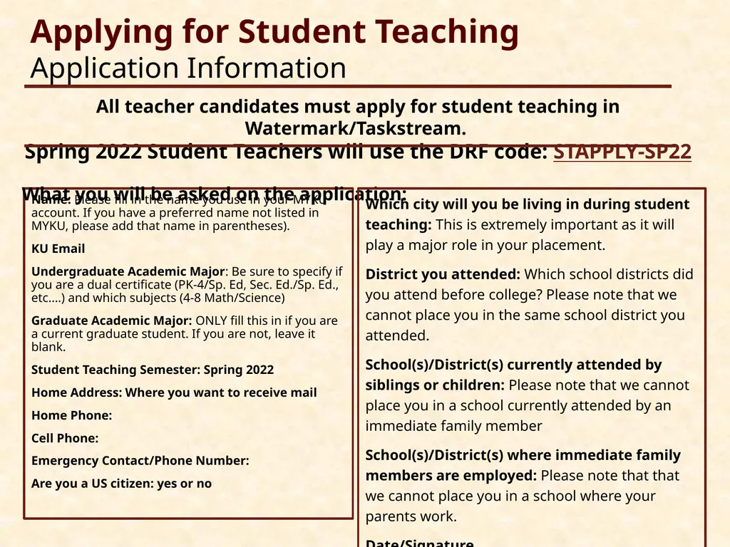 Welcome Cooperating Teachers 2020 Welcome Student - slide 12 of 52