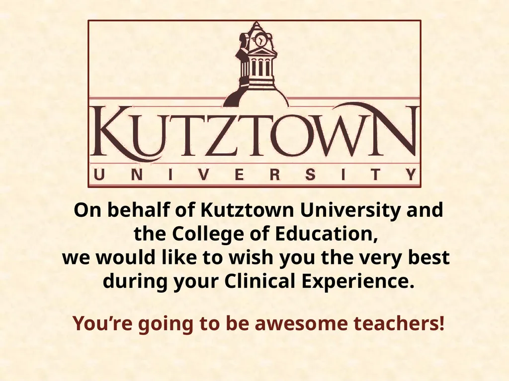 Welcome Cooperating Teachers 2020 Welcome Student - slide 52 of 52