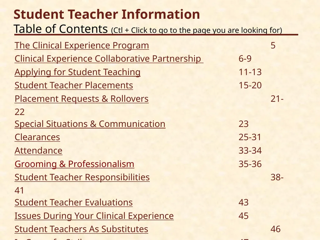 Welcome Cooperating Teachers 2020 Welcome Student - slide 3 of 52