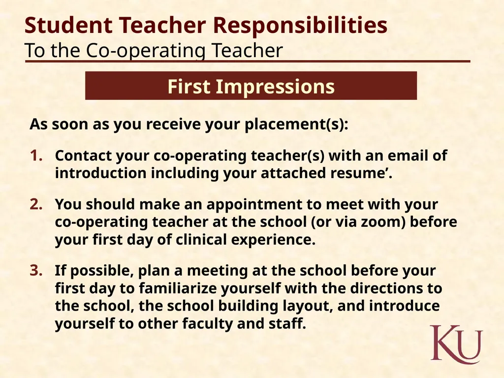 Welcome Cooperating Teachers 2020 Welcome Student - slide 38 of 52