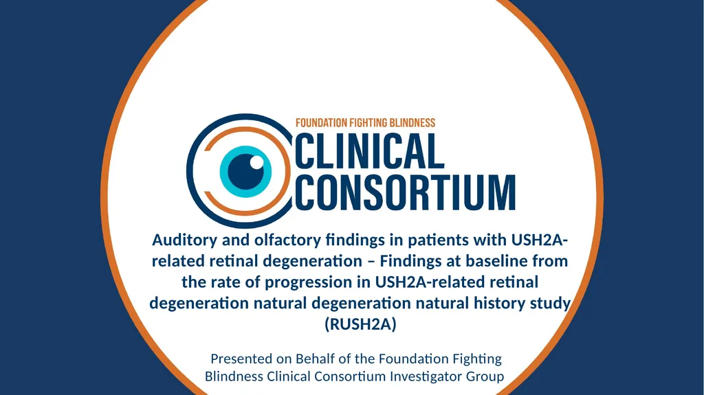 Auditory and olfactory findings in patients with - slide 1 of 26