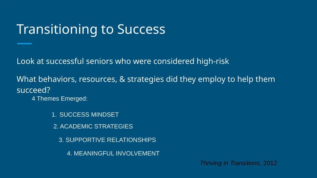 Building GRIT & RESILIENCE A Focus on Student - slide 5 of 25