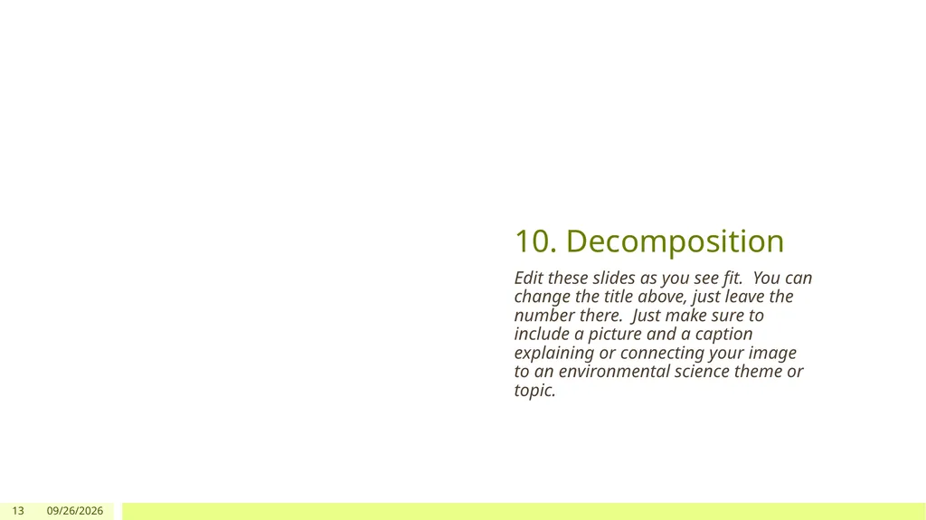 AP Environmental Science Scavenger Hunt Summer - slide 13 of 27