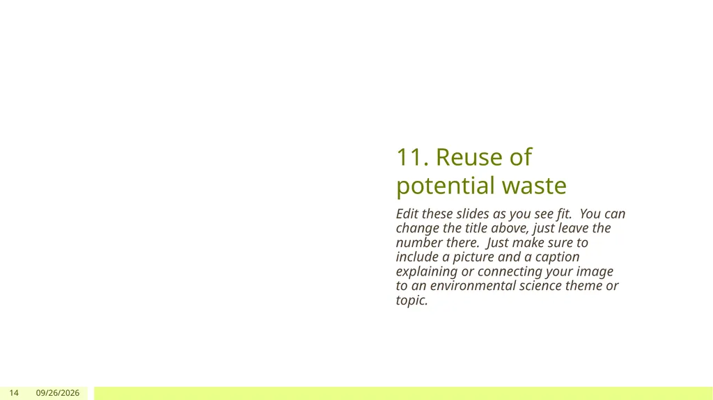 AP Environmental Science Scavenger Hunt Summer - slide 14 of 27
