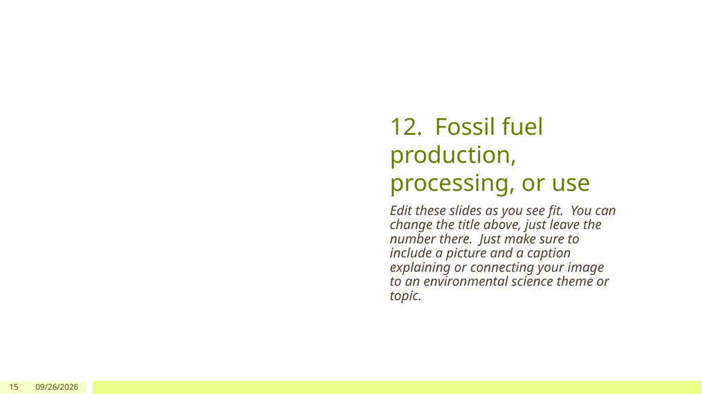 AP Environmental Science Scavenger Hunt Summer - slide 15 of 27