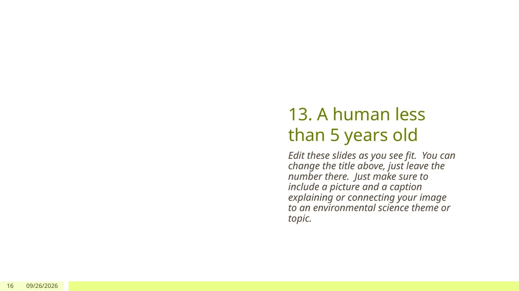 AP Environmental Science Scavenger Hunt Summer - slide 16 of 27