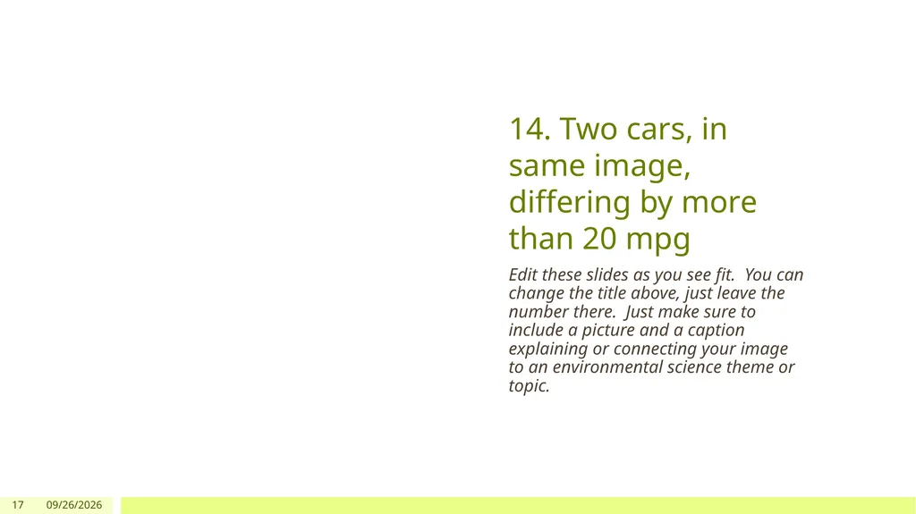 AP Environmental Science Scavenger Hunt Summer - slide 17 of 27