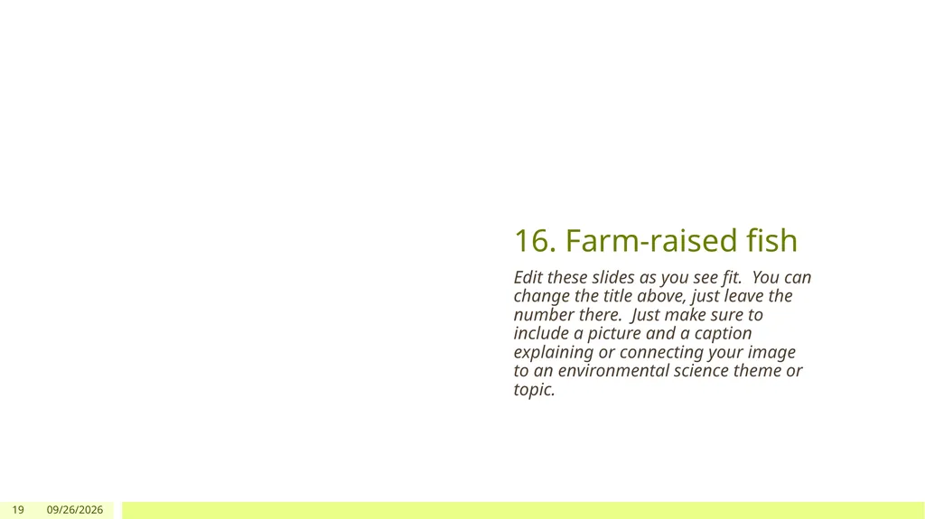 AP Environmental Science Scavenger Hunt Summer - slide 19 of 27