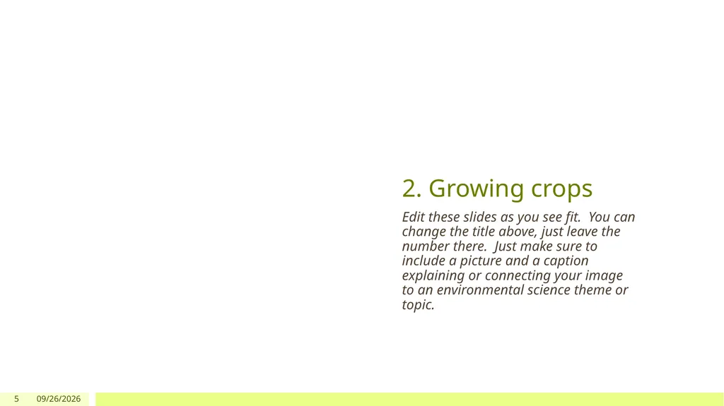 AP Environmental Science Scavenger Hunt Summer - slide 5 of 27