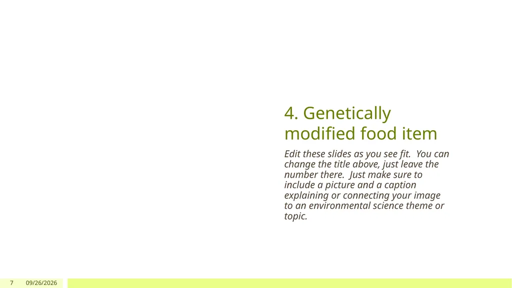 AP Environmental Science Scavenger Hunt Summer - slide 7 of 27