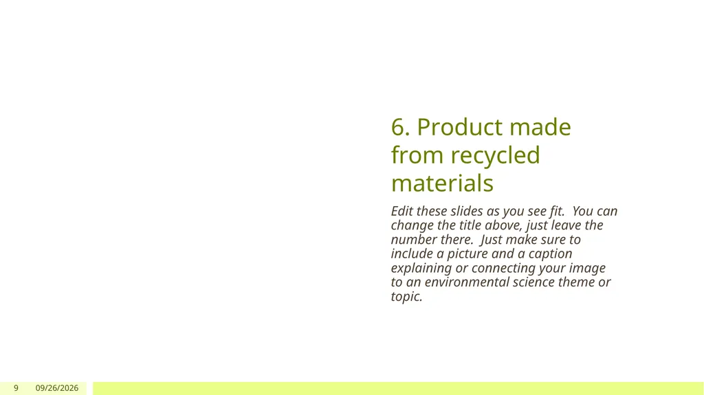 AP Environmental Science Scavenger Hunt Summer - slide 9 of 27
