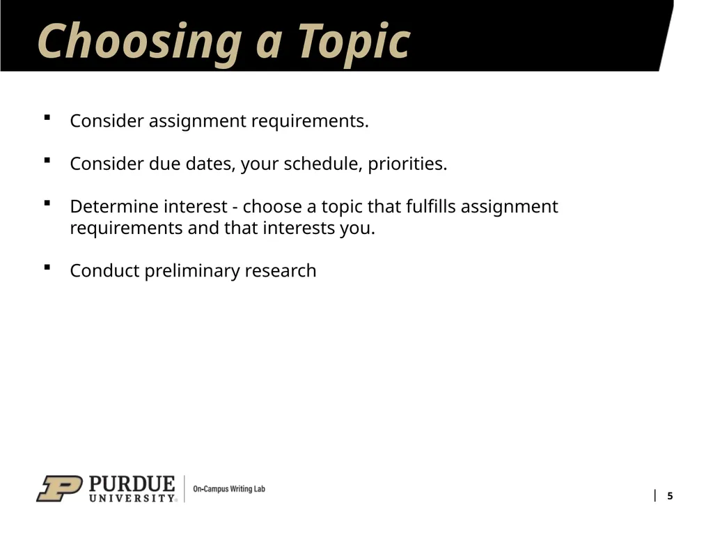 Analytical Research Projects 1 Basic Elements of - slide 5 of 13