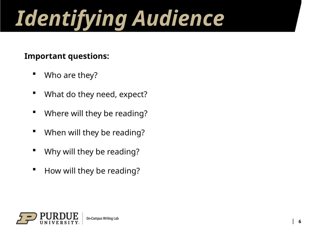 Analytical Research Projects 1 Basic Elements of - slide 6 of 13