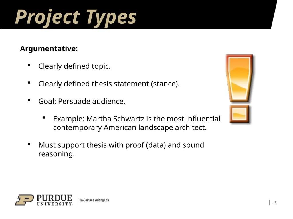 Analytical Research Projects 1 Basic Elements of - slide 3 of 13