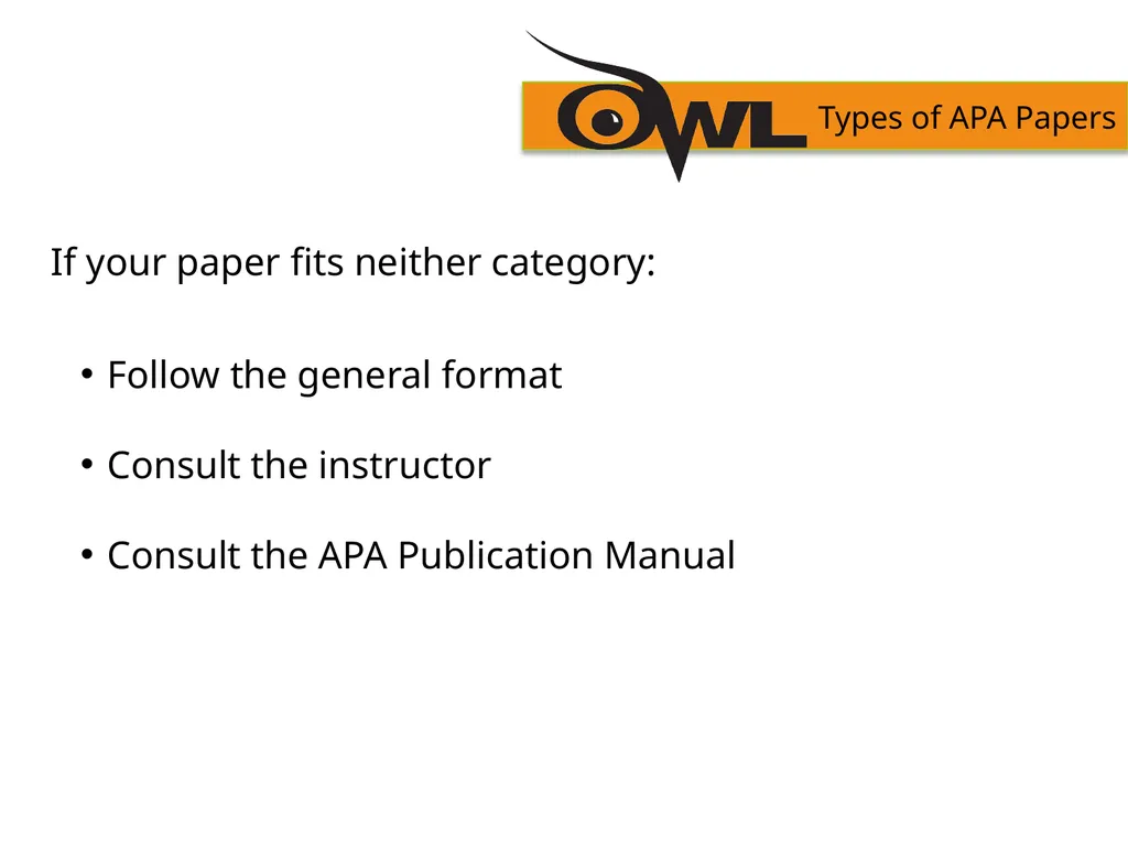 APA Formatting and Style Guide Purdue OWL staff - slide 7 of 38