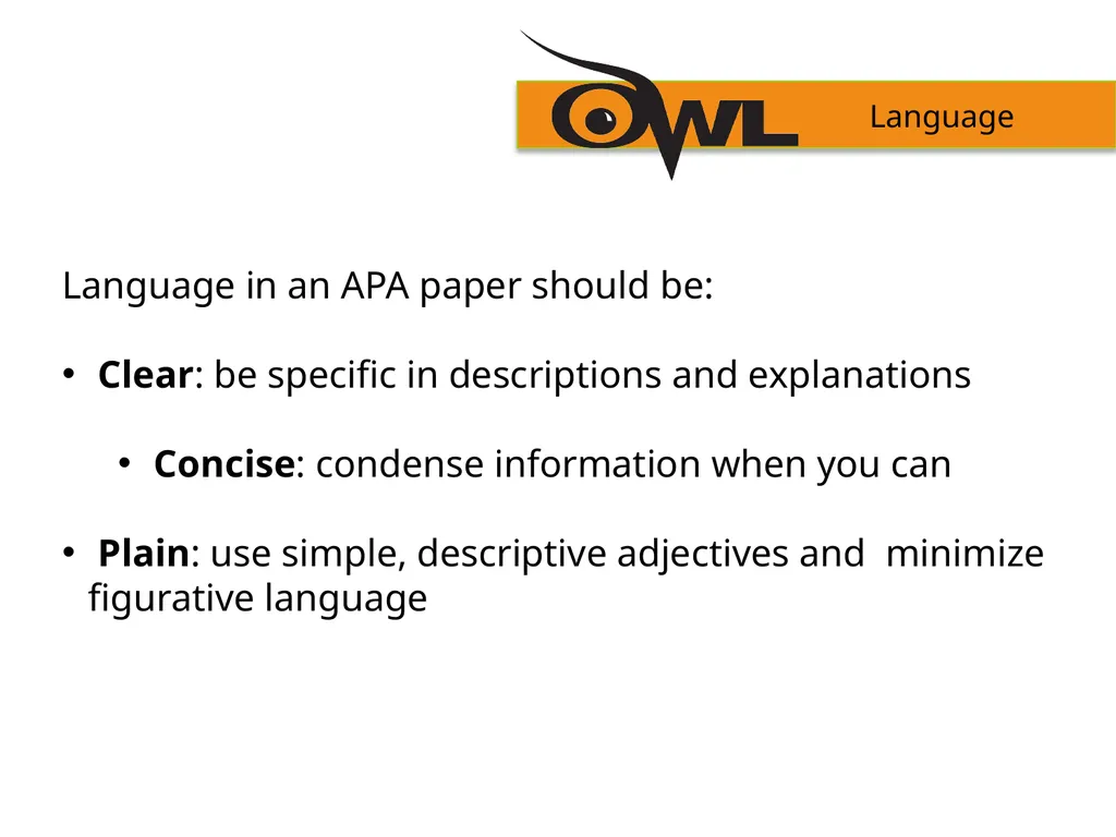 APA Formatting and Style Guide Purdue OWL staff - slide 4 of 38