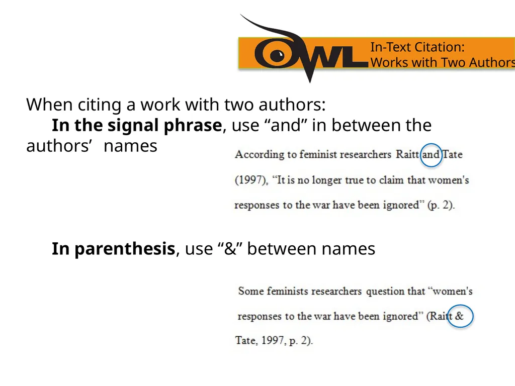 APA Formatting and Style Guide Purdue OWL staff - slide 25 of 38