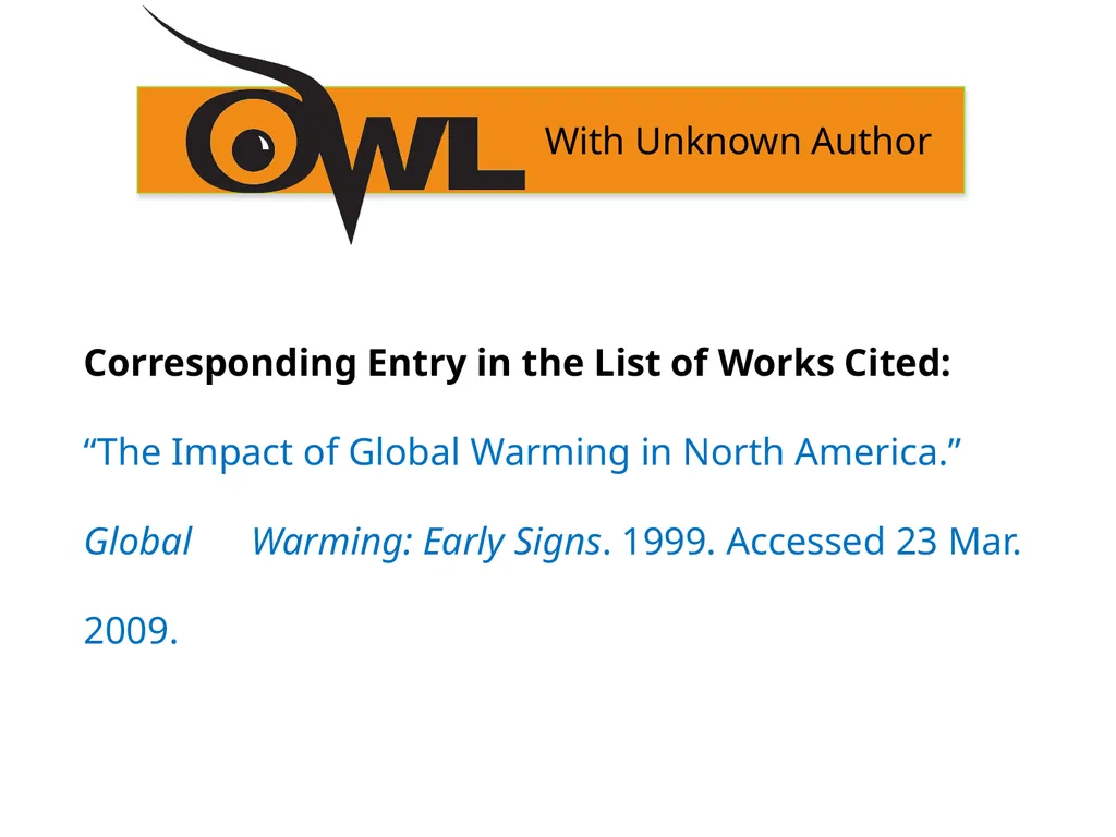 MLA 8th Edition Formatting and Style Guide Purdue - slide 12 of 33