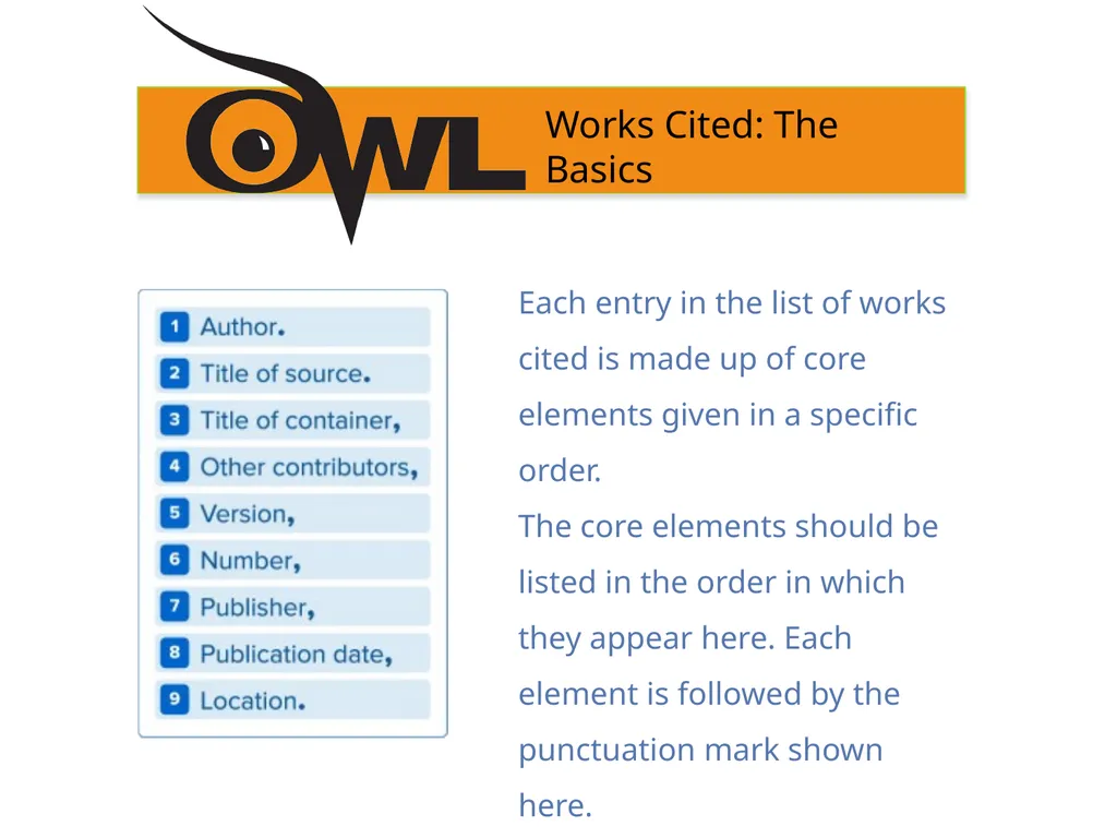 MLA 8th Edition Formatting and Style Guide Purdue - slide 21 of 33