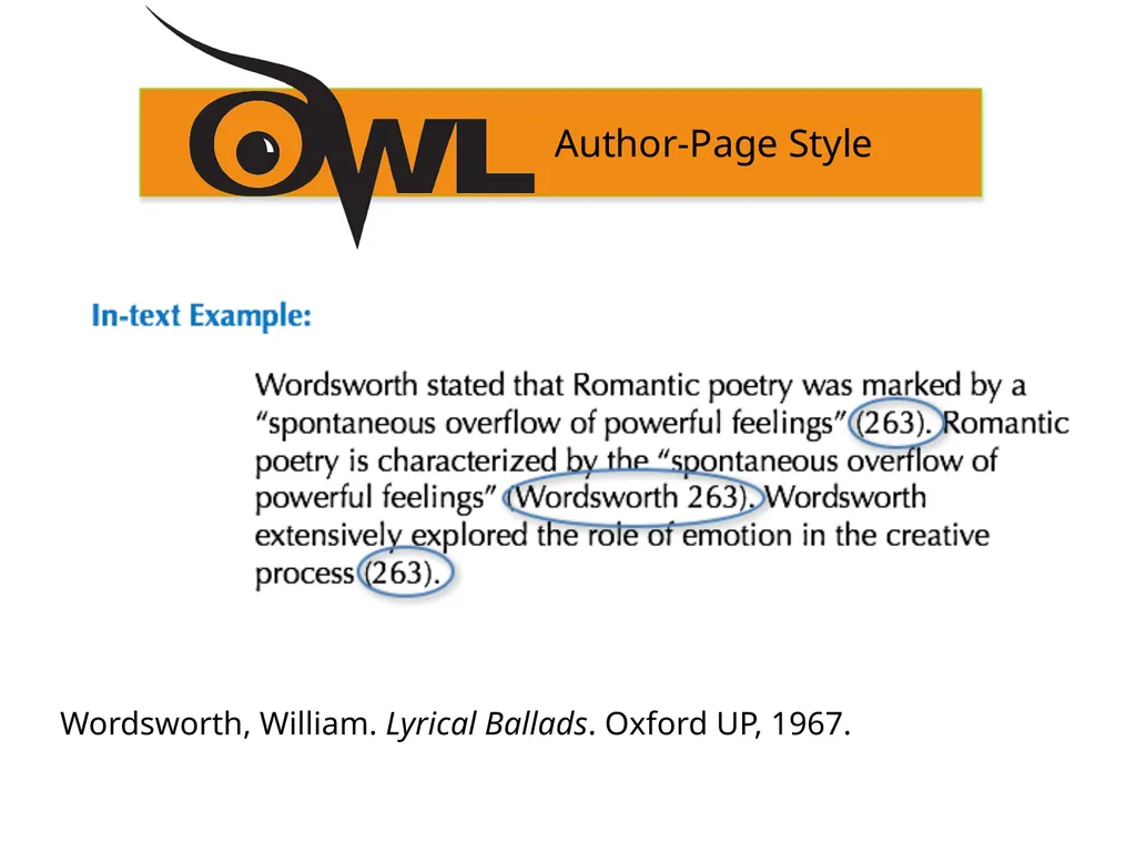 MLA 8th Edition Formatting and Style Guide Purdue - slide 9 of 33