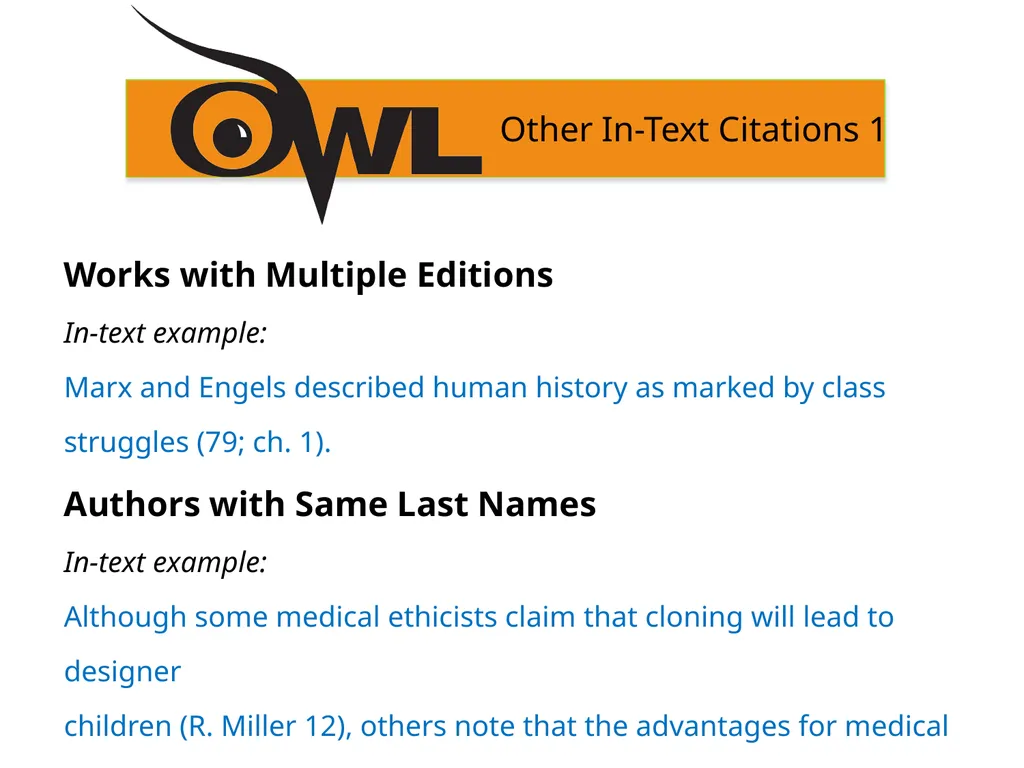 MLA 8th Edition Formatting and Style Guide Purdue - slide 13 of 33