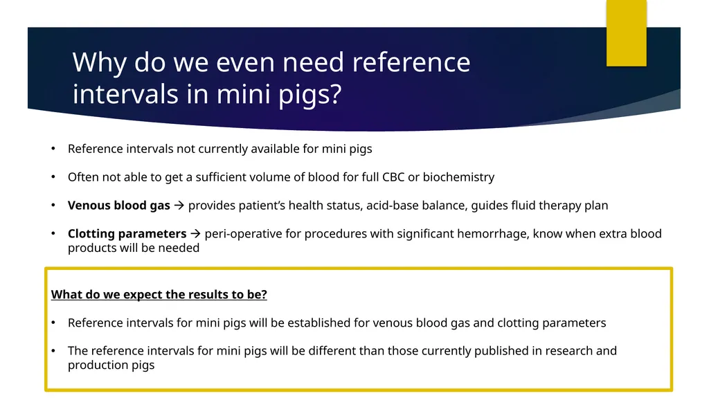 Determination of Reference Intervals for Venous - slide 9 of 27