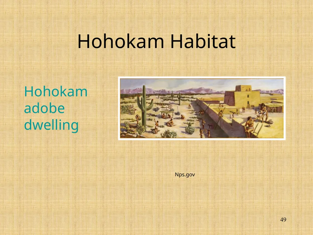 The Mogollon, the Anasazi, and the Hohokam - slide 49 of 62